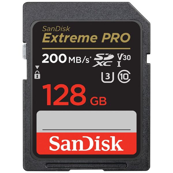 SanDisk 128GB Extreme Pro SDXC Memory Card SanDisk 128GB Extreme Pro SDXC Memory Card
